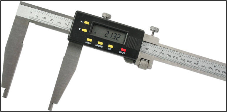 Oshlun MTEC-12 12-Inch Stainless Steel Digital Caliper with Super Large Display 