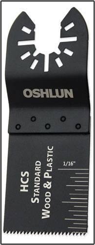3-Pack Oshlun MMS-0303 1-1/3-Inch Standard HCS Oscillating Tool Blade