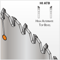 High Alternate Top Bevel (HI ATB)
